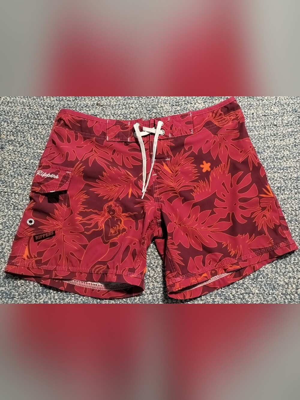 Maui Rippers 4 Way Stretch Women's Board Shorts- Made In Hawaii